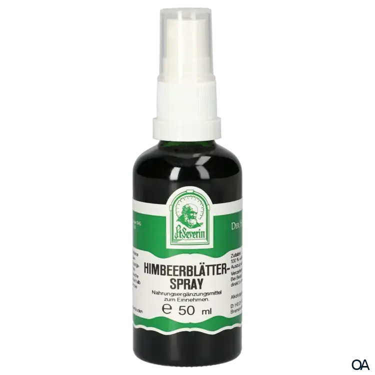 Pater Severin Himbeerblätter Spray