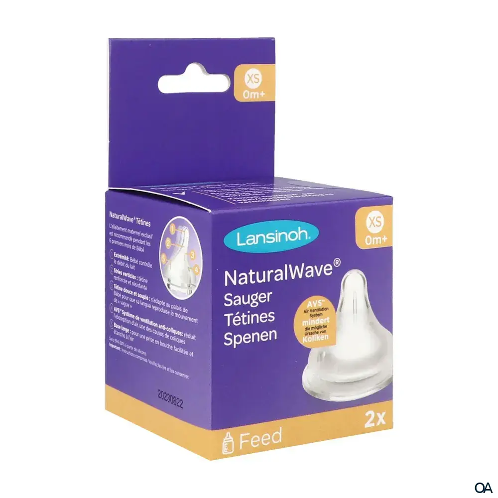 Lansinoh® NaturalWave® Sauger XS