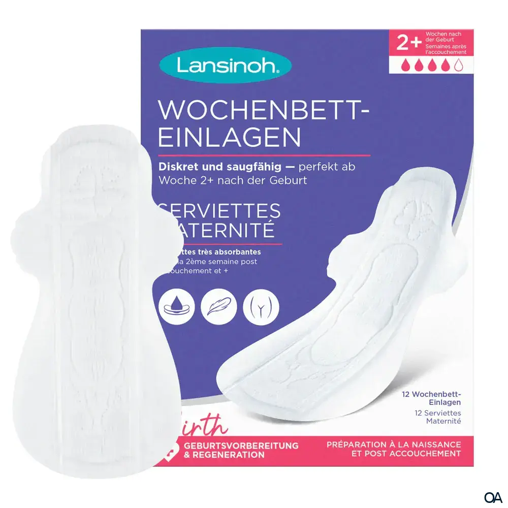 Lansinoh® Wochenbett-Einlagen (Woche 2+) M