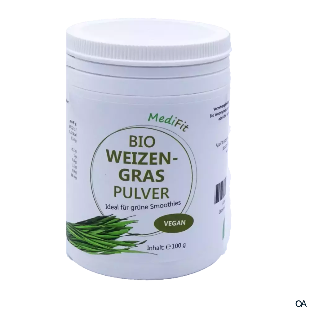 MediFit Bio Weizengras Pulver