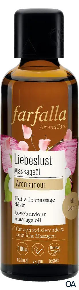 Farfalla Aromamour, Liebeslust Massageöl
