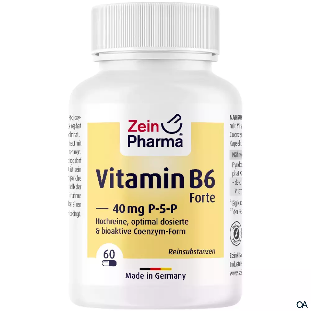 ZeinPharma Vitamin B6 Forte P-5-P 40 mg Kapseln