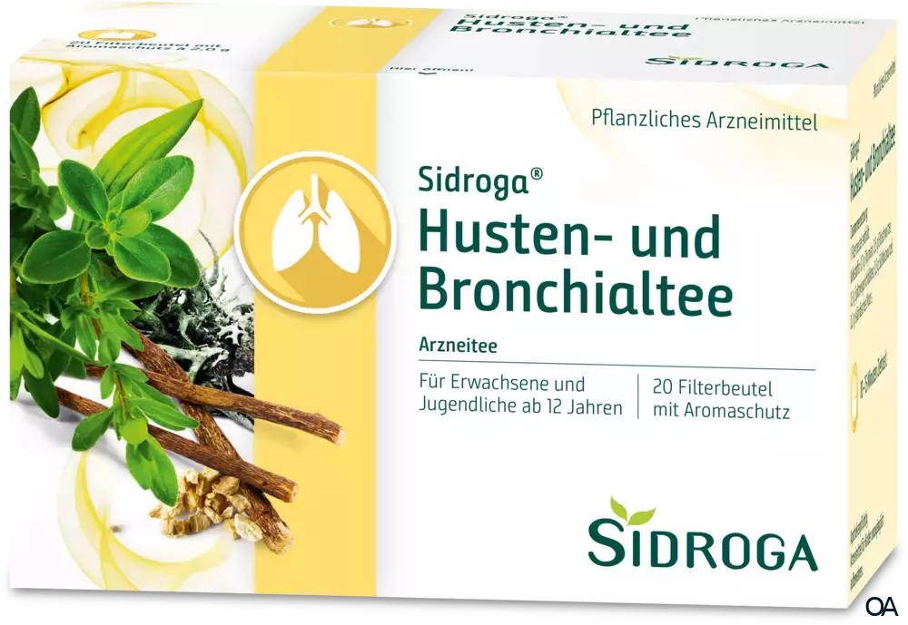 Sidroga® Husten- und Bronchialtee