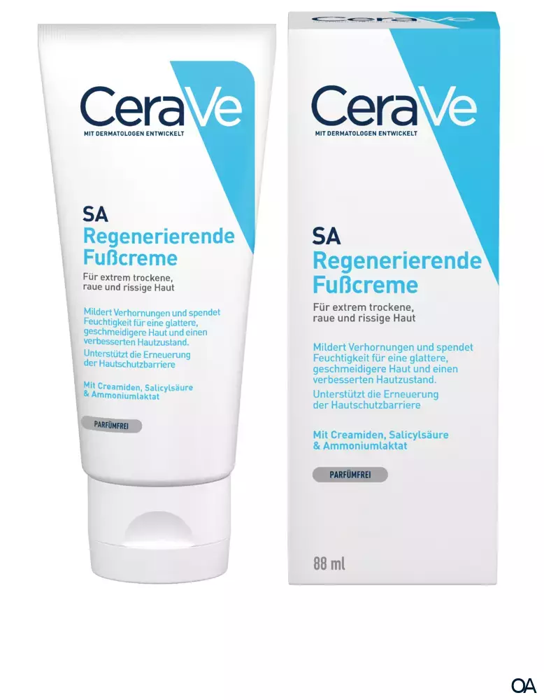 CeraVe SA Regenerierende Fußcreme