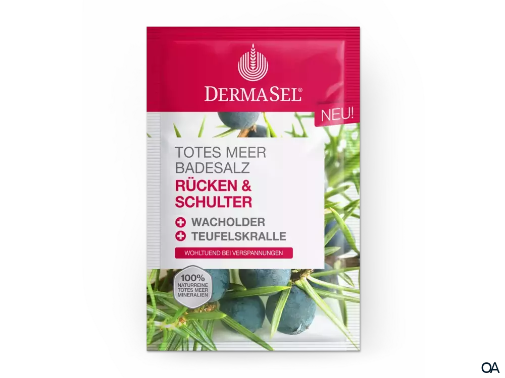 DermaSel® Totes Meer Badesalz Rücken und Schulter