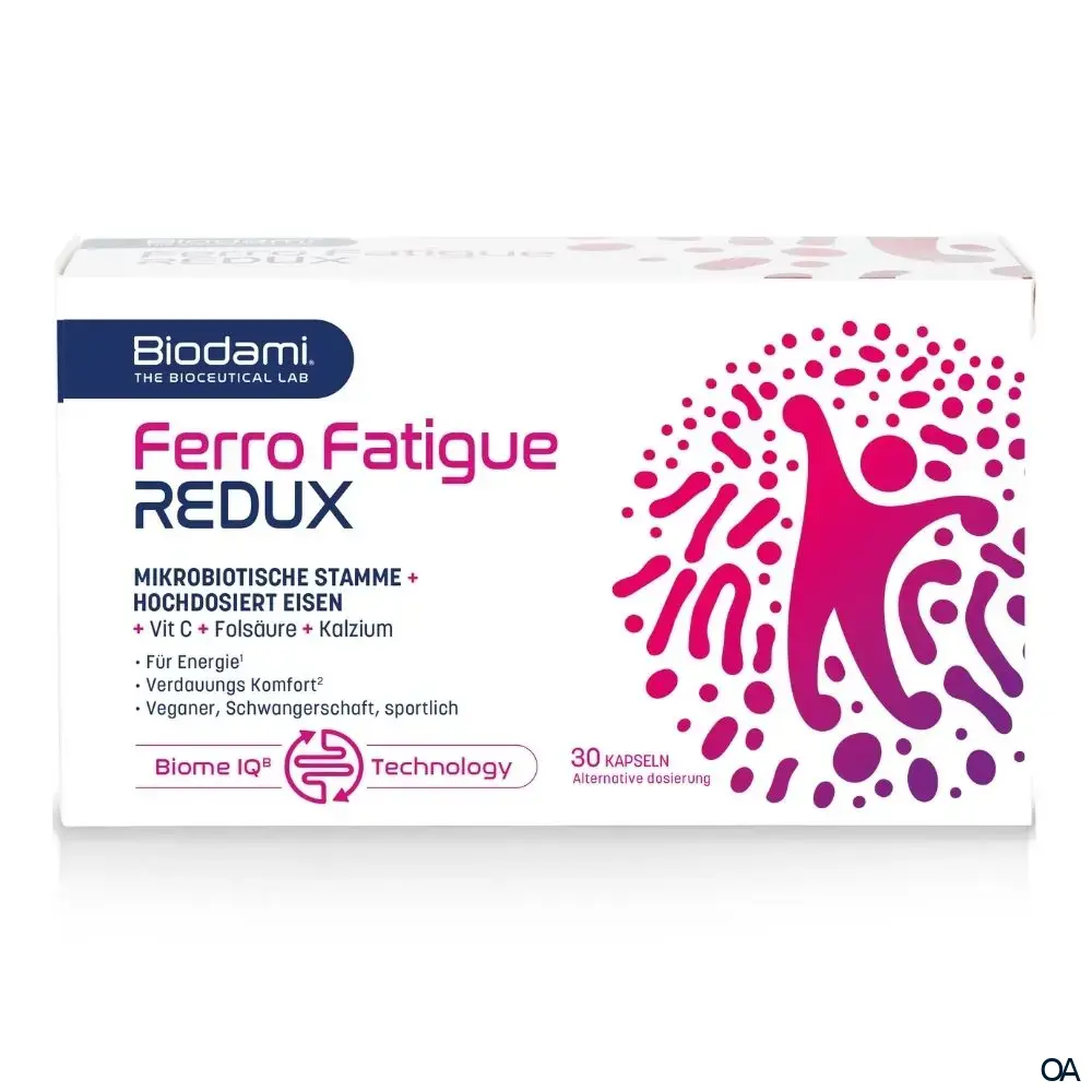 Biodami® Ferro-Fatigue REDUX Kapseln Biodami® Ferro-Fatigue REDUX Kapseln