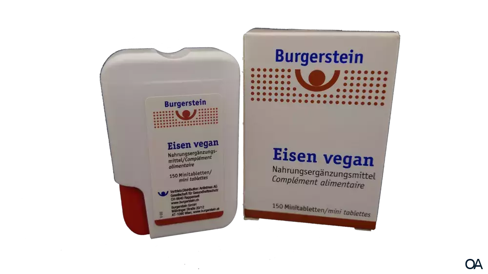 Burgerstein Eisen vegan Minitabletten