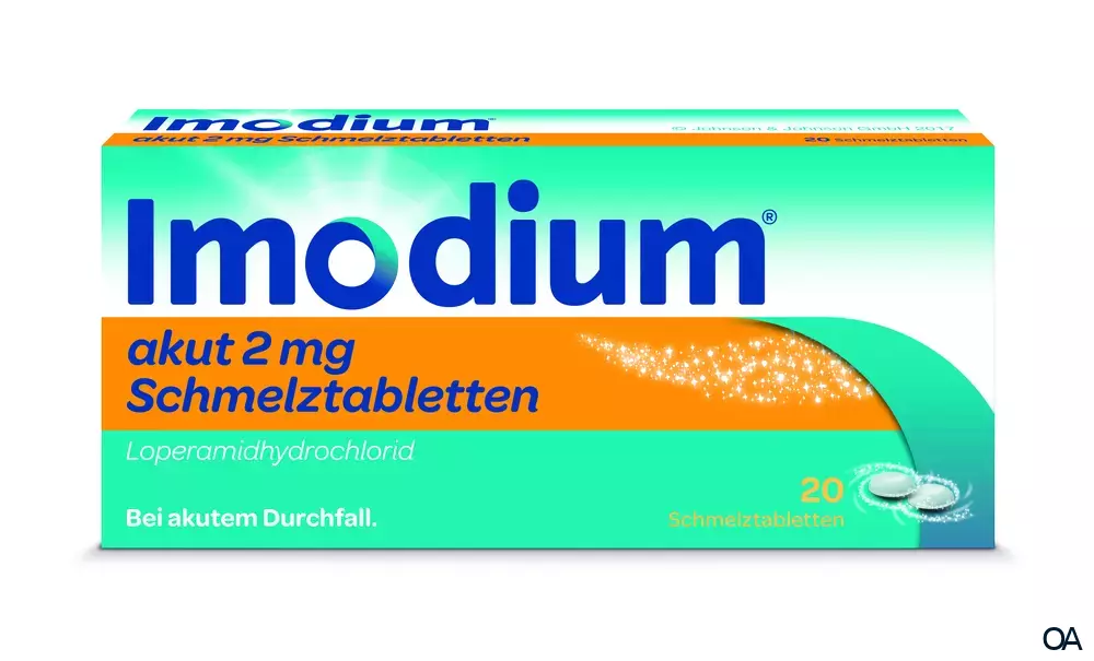 Imodium akut Schmelztabletten 2mg