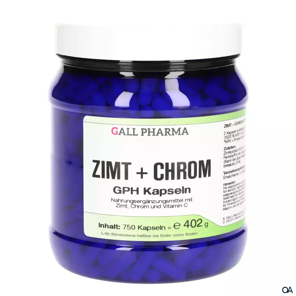 Gall Pharma Zimt + Chrom Kapseln