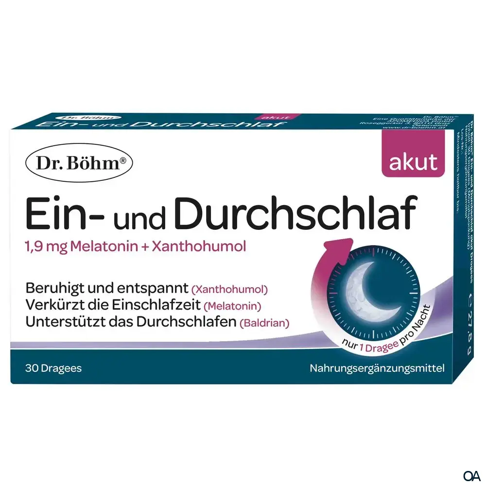 Dr. Böhm® Ein- und Durchschlaf akut Dragees