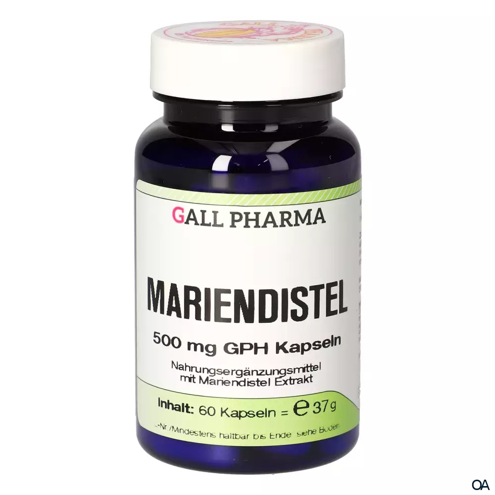 Gall Pharma Mariendistel 500 mg Kapseln