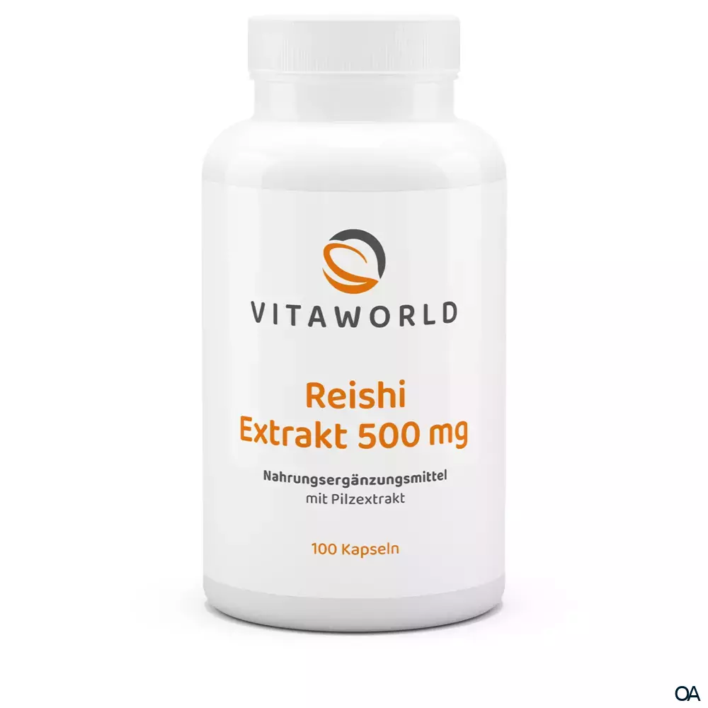 Vitaworld Reishi Extrakt 500 mg Kapseln