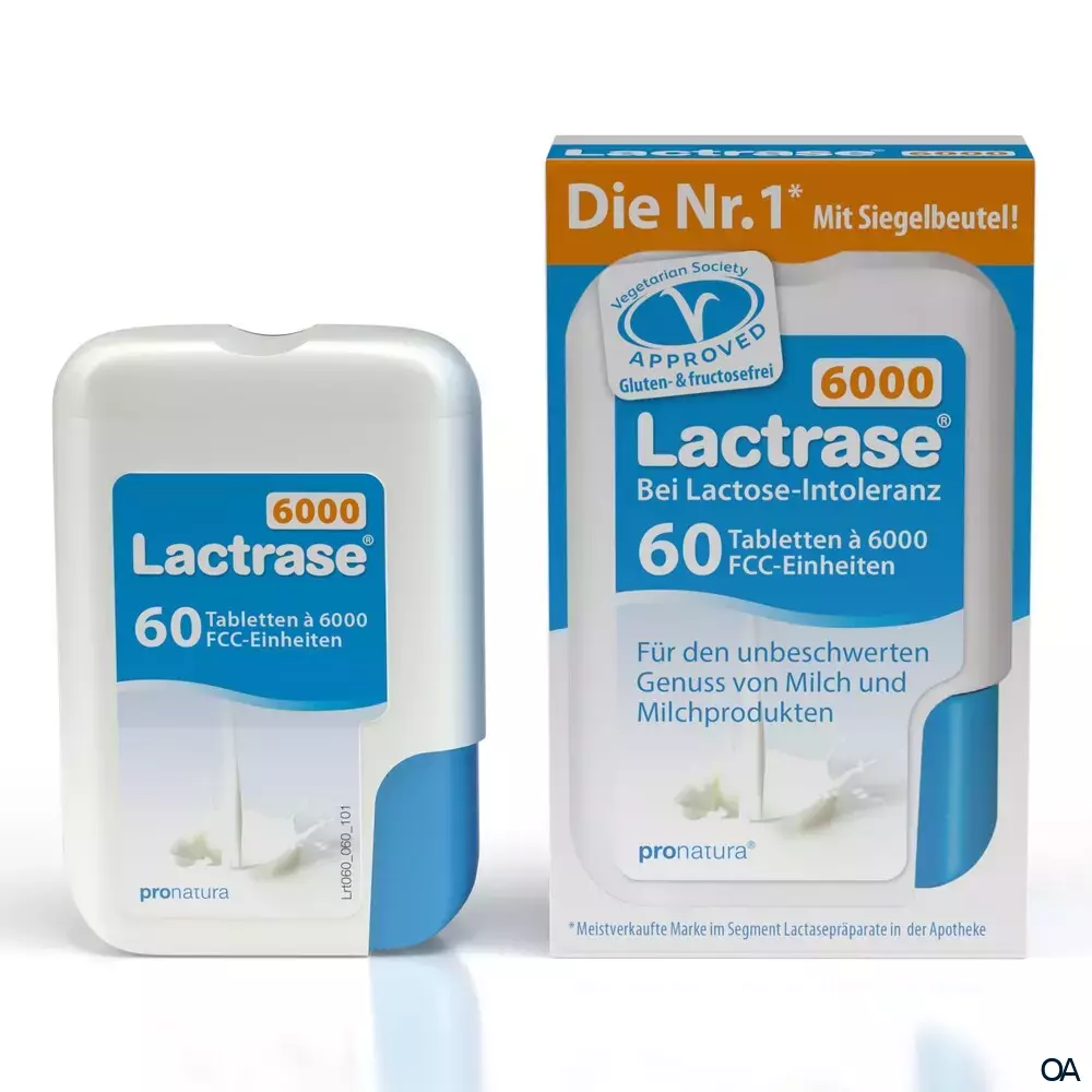 Lactrase® 6000 FCC Tabletten Spender