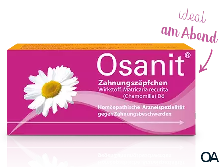 Osanit® Zahnungszäpfchen