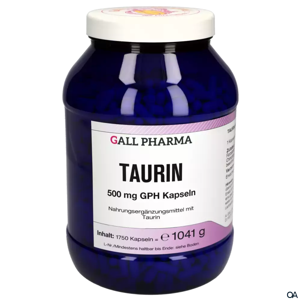 Gall Pharma Taurin 500 mg Kapseln