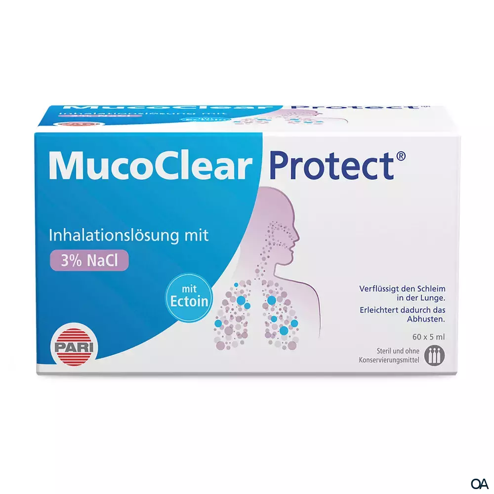 MucoClear Protect 3% NaCl 60 x 5 ml