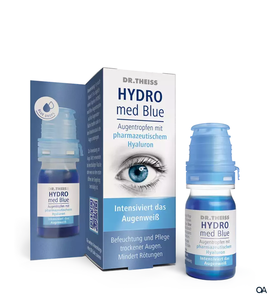 DR. THEISS HYDRO med Blue Augentropfen Multidose