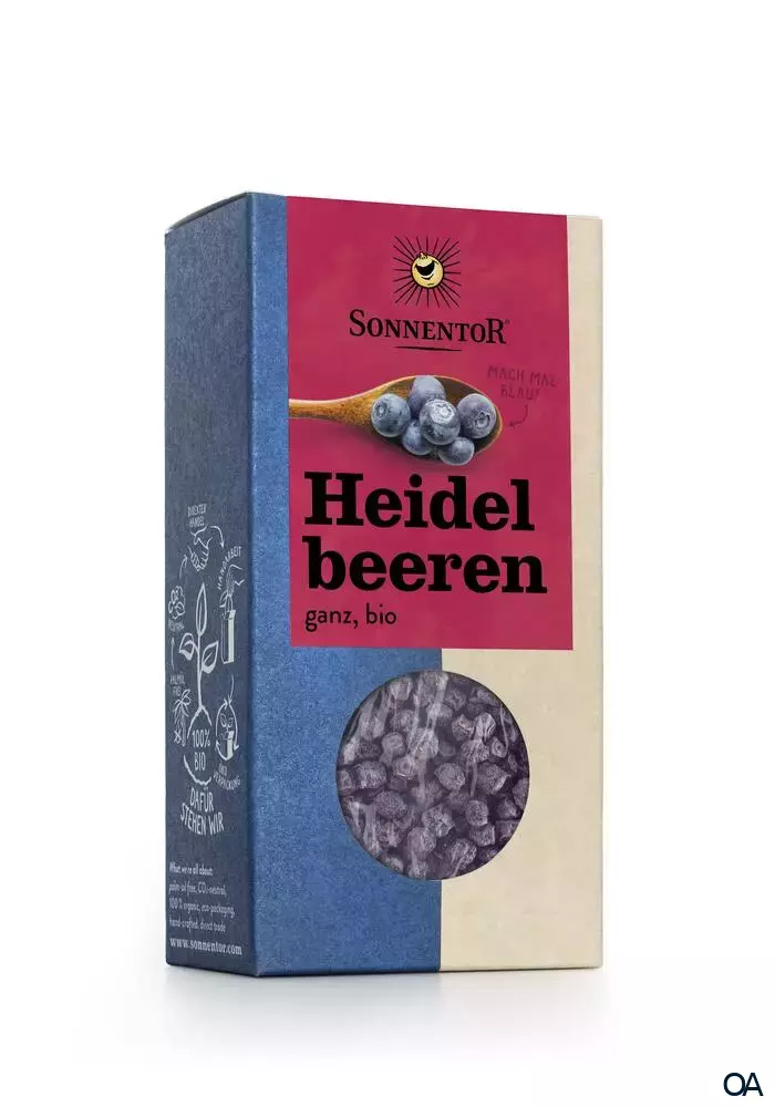 Sonnentor Heidelbeeren ganz, bio