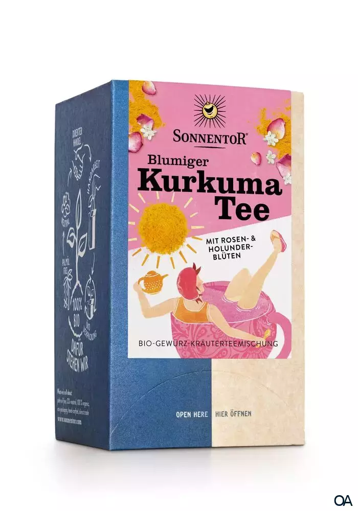 Sonnentor Blumiger Kurkuma Tee