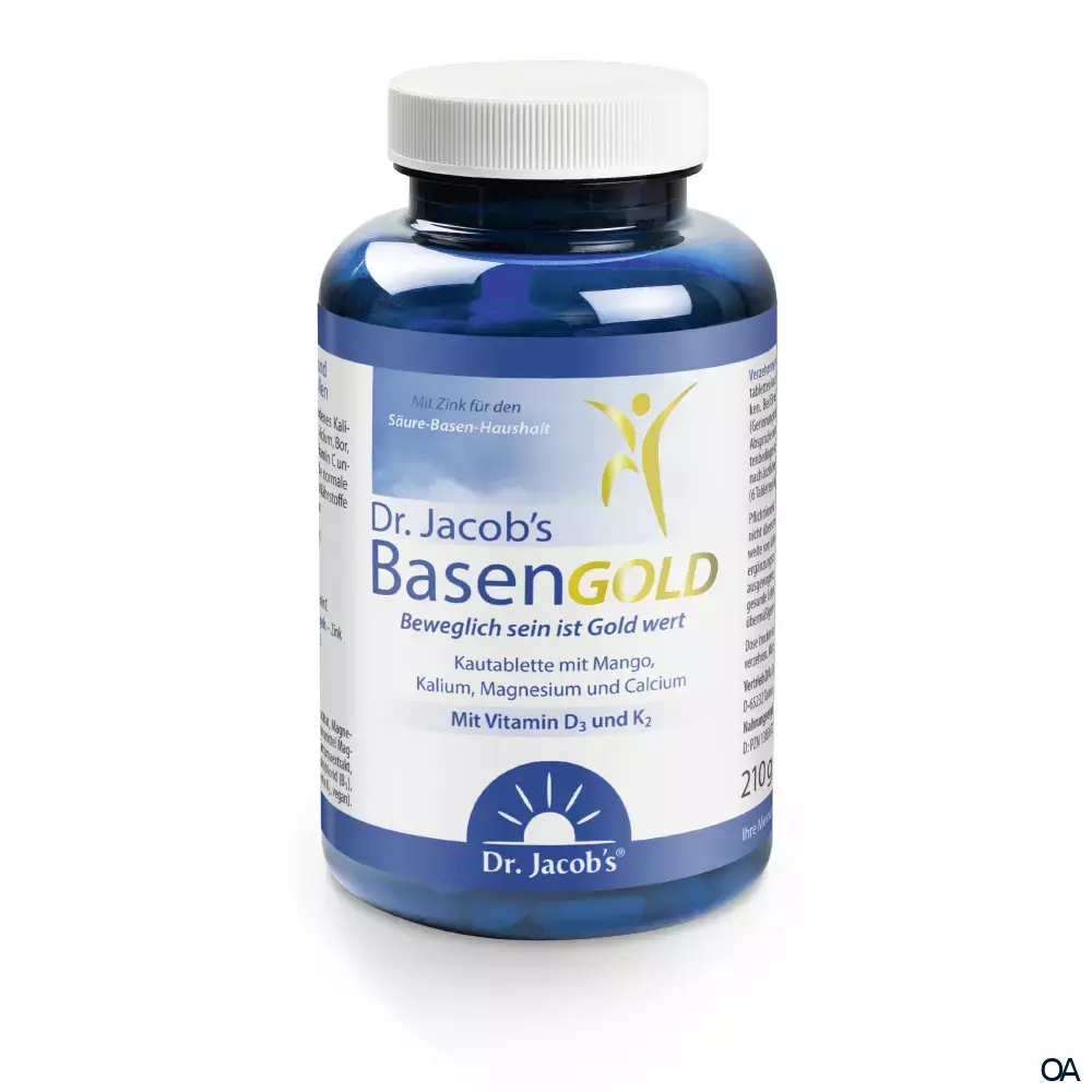 Dr. Jacob's BasenGOLD Tabletten