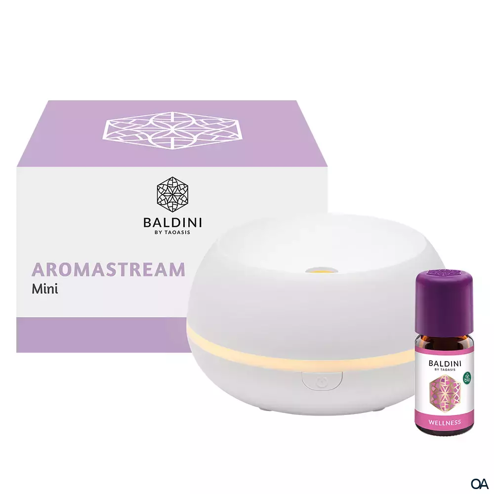 Taoasis AromaStream Mini mit Baldini Wellness Duft