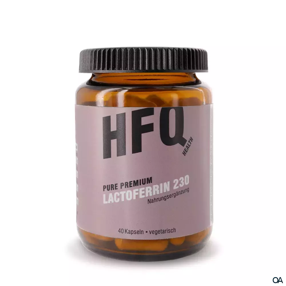 HFQ Health Pure Premium Lactoferrin 230 Kapseln