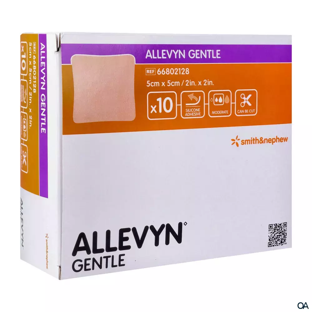 ALLEVYN GENTLE Schaumverband 5 x 5 cm