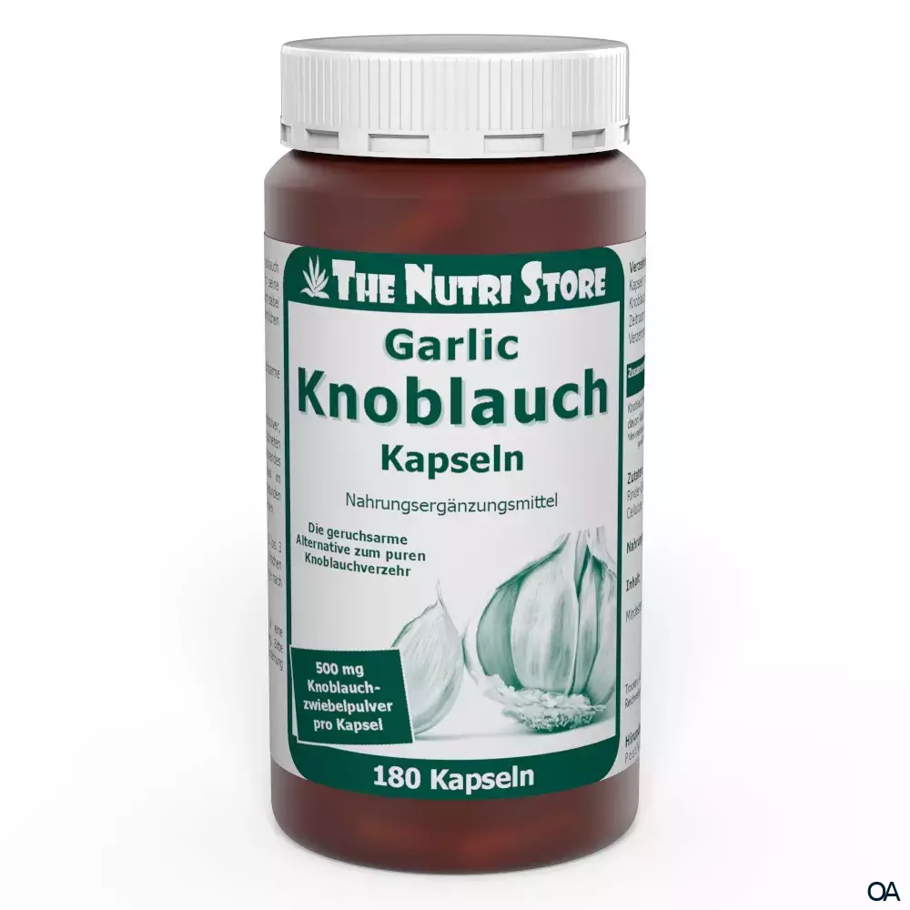 The Nutri Store Knoblauch 500 mg Kapseln