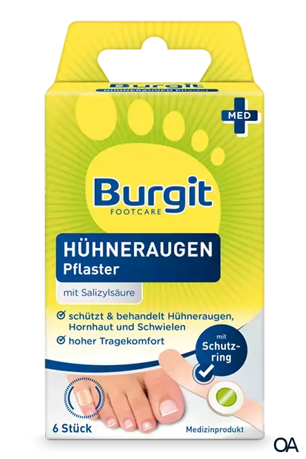 Burgit Footcare Hühneraugen Pflaster