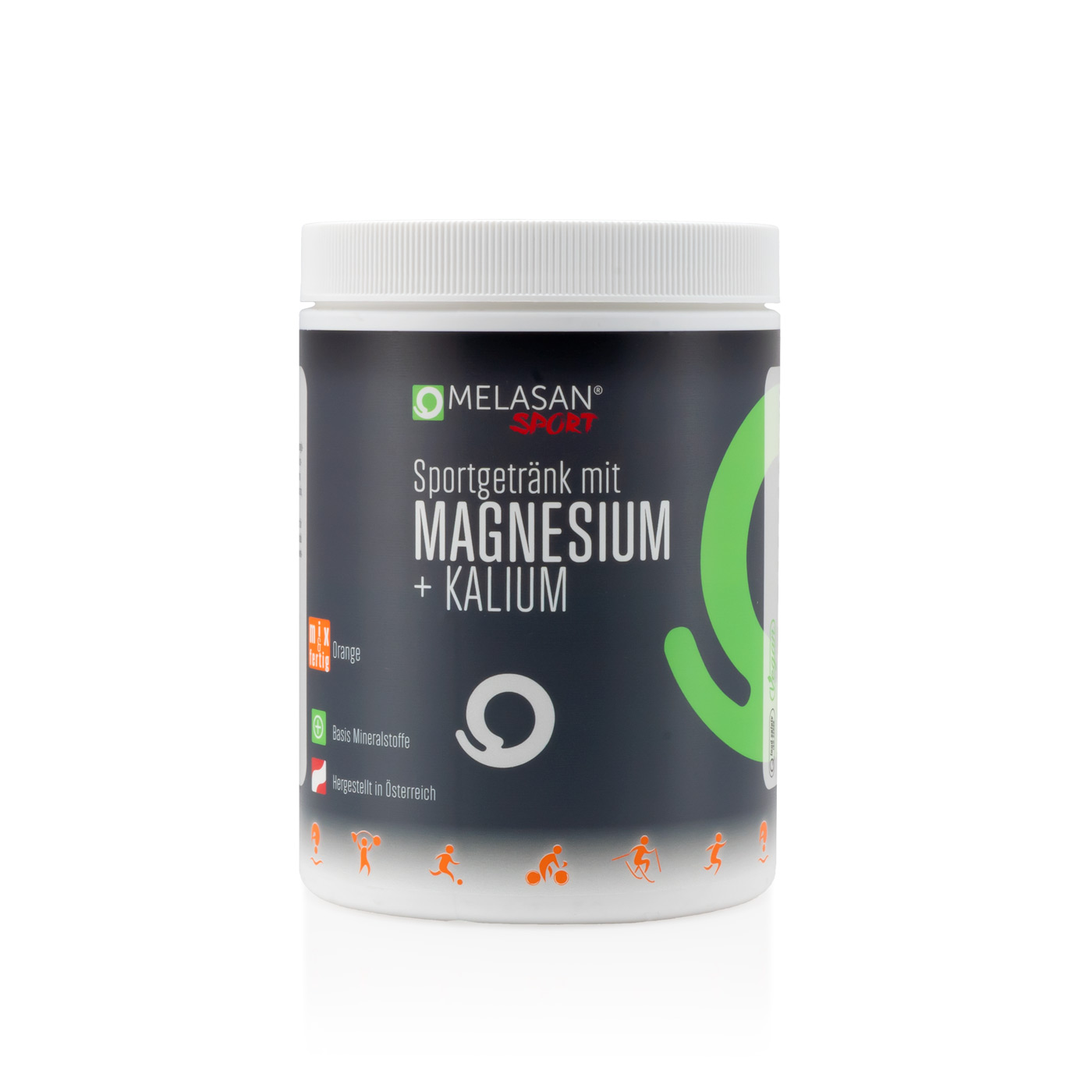 Melasan Sport Sportgetränk mit Magnesium + Kalium Pulver Orange Melasan Sport Sportgetränk mit Magnesium + Kalium Pulver Orange