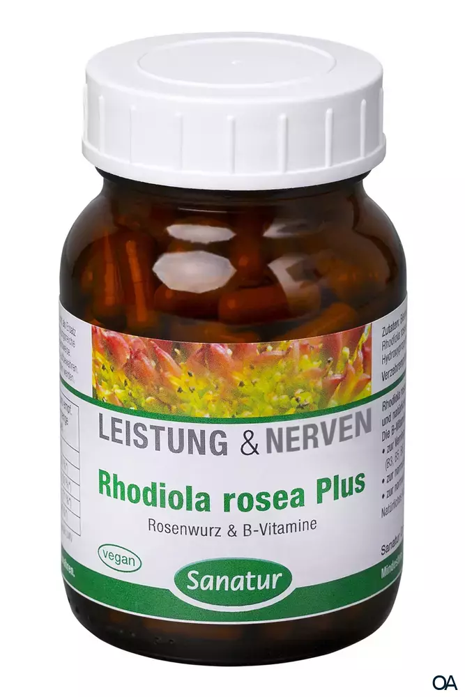 Sanatur Rhodiola rosea Plus Kapseln