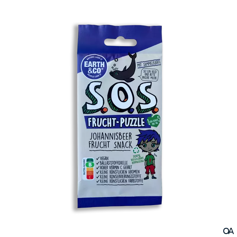 S.O.S. Frucht-Puzzle Schwarze Johannisbeere Snack