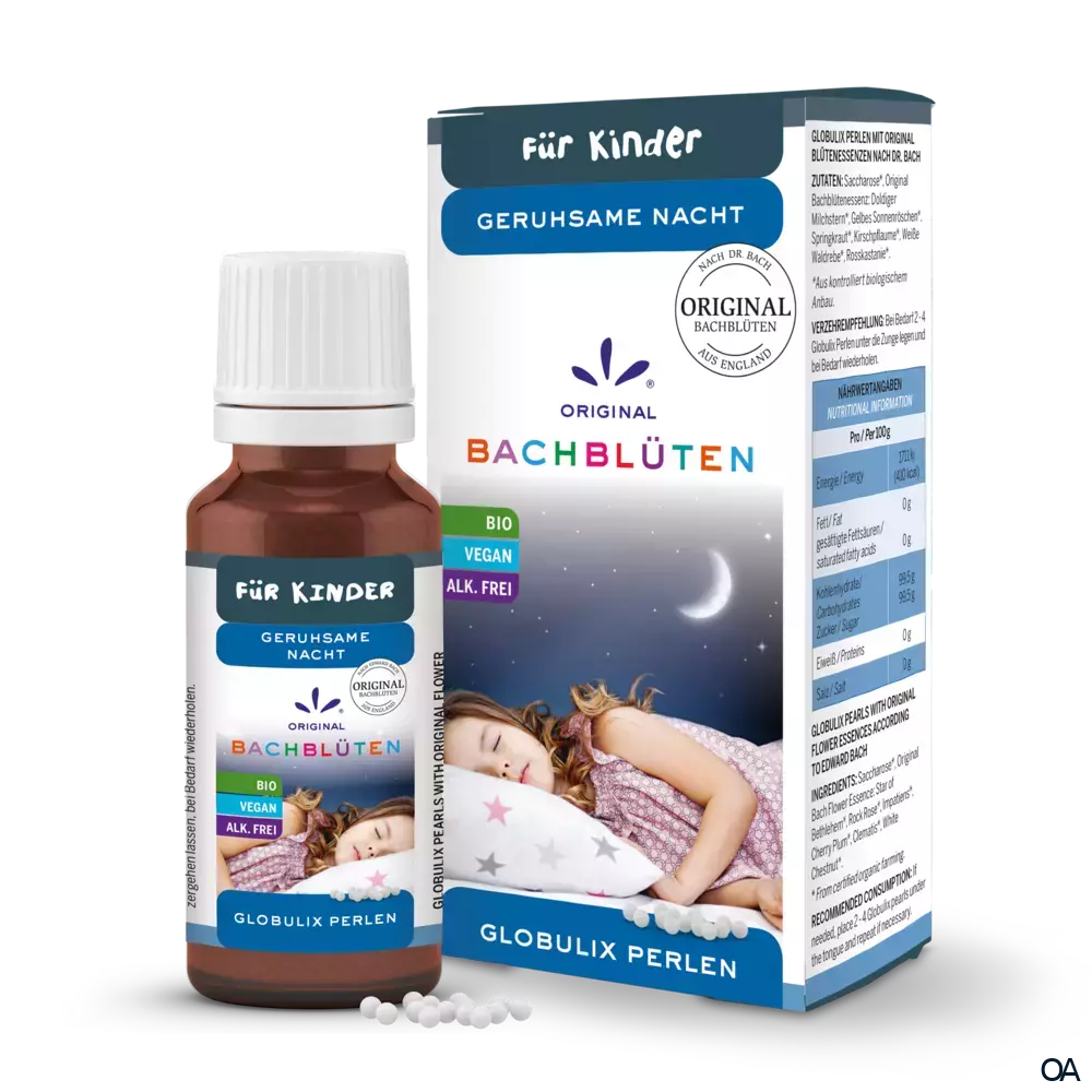 Lemon Pharma Bio Bachblütenglobulix für Kinder „Geruhsame Nacht“