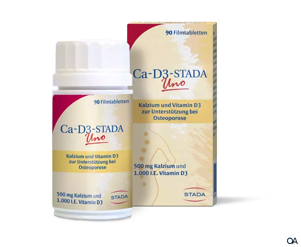 Ca-D3-STADA Uno Filmtabletten