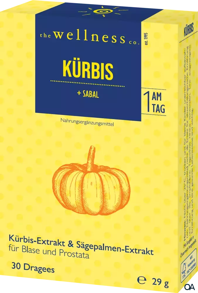 Wellness KÜRBIS + SABAL Dragees