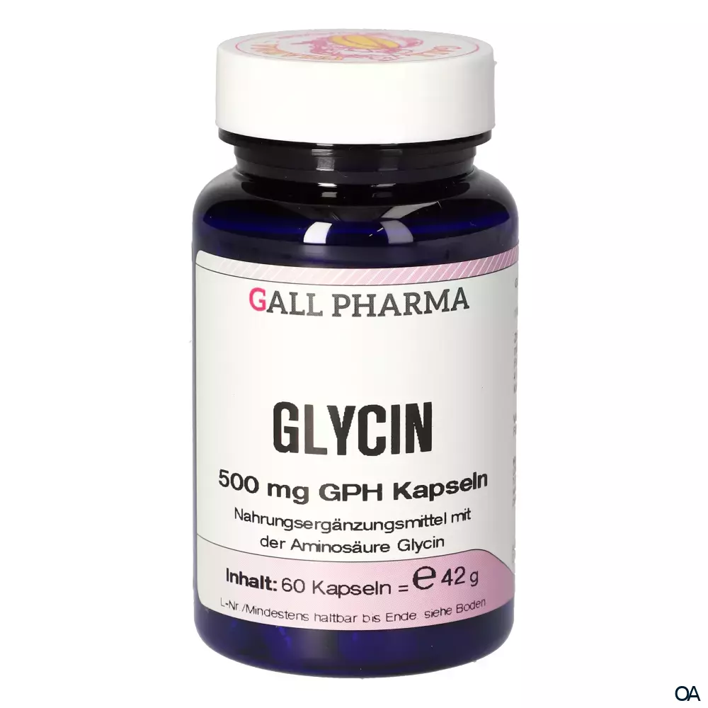 Gall Pharma Glycin 500 mg Kapseln