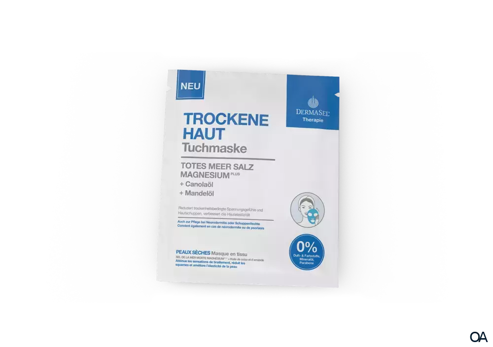 DermaSel® Therapie Trockene Haut Tuchmaske