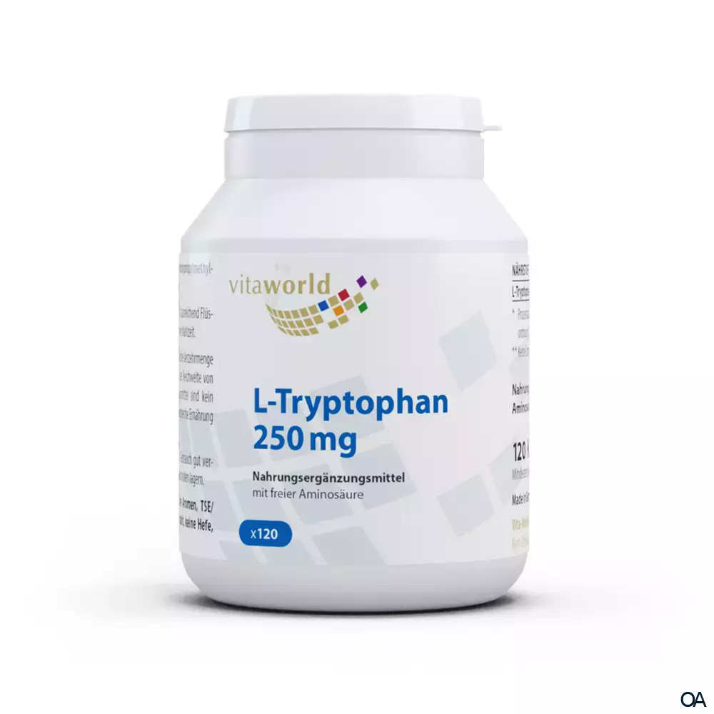 Vitaworld L-Tryptophan 250 mg Kapseln