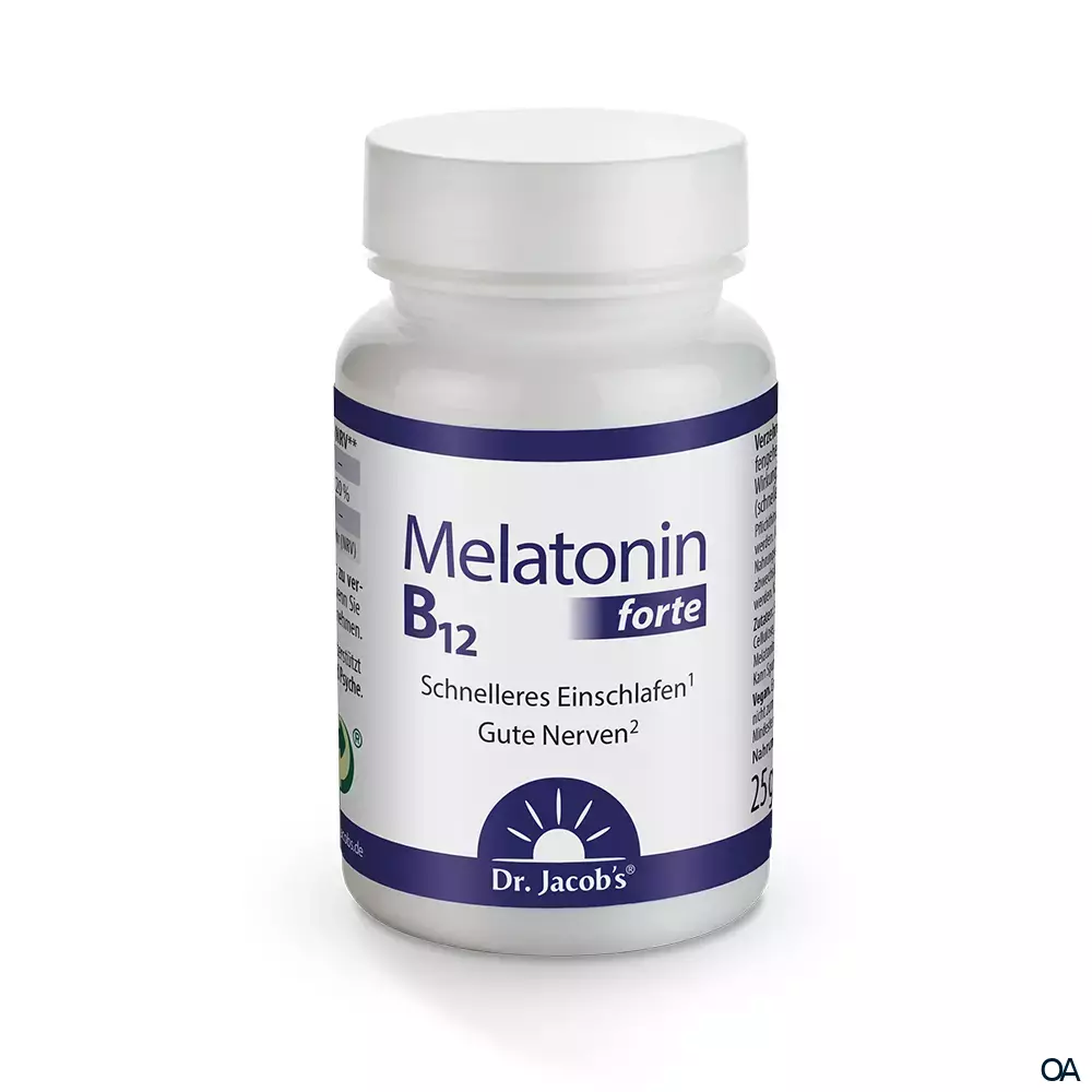 Dr. Jacob’s Melatonin B12 forte Tabletten