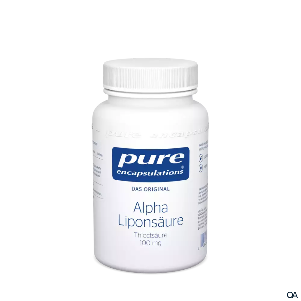 pure encapsulations® Alpha Liponsäure Thioctsäure 100 mg Kapseln