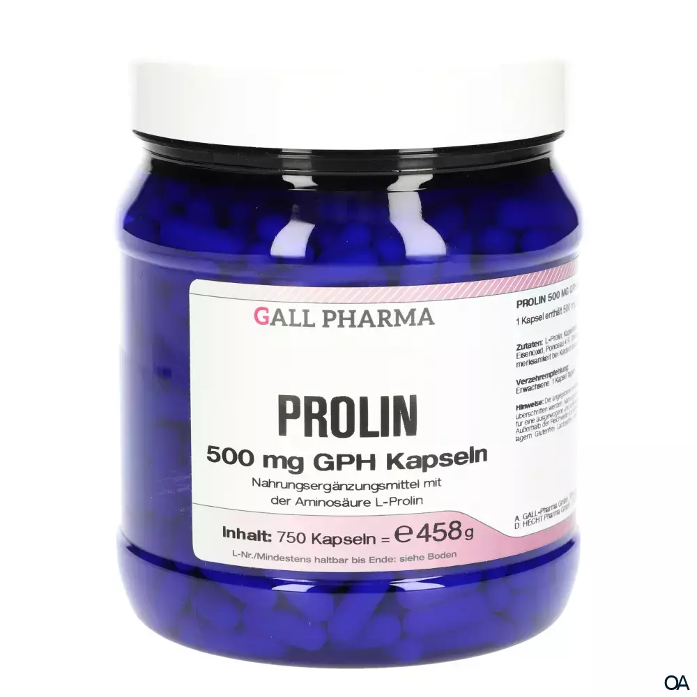 Gall Pharma Prolin 500 mg Kapseln