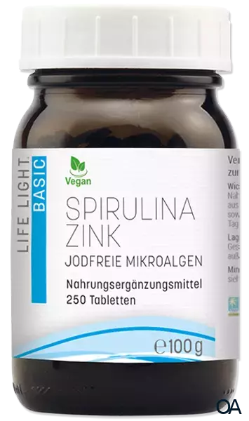 Life Light Basic Spirulina Zink Tabletten