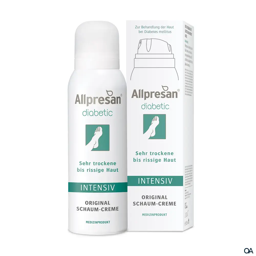 Allpresan® diabetic INTENSIV Schaum-Creme