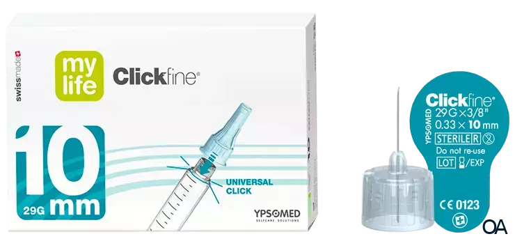 mylife Clickfine 29G 0,33 x 10 mm Pen-Nadeln