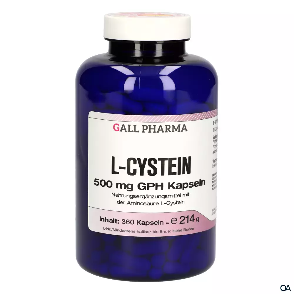 Gall Pharma L-Cystein 500 mg Kapseln