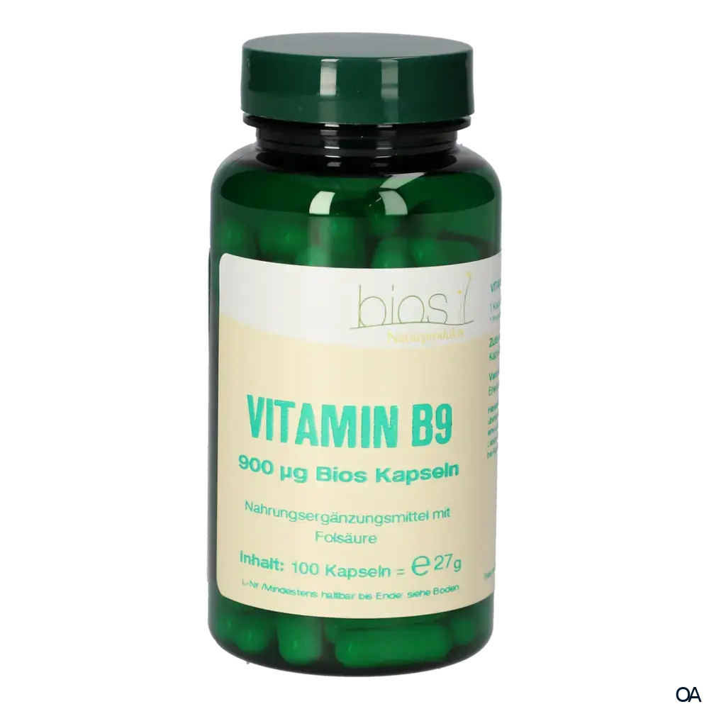 Bios Vitamin B9 900 mcg Kapseln