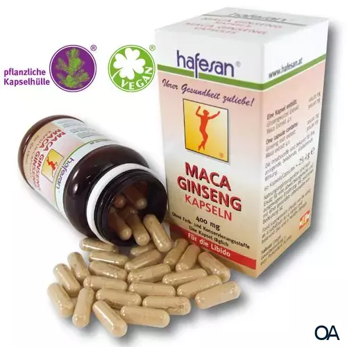 hafesan Maca + Ginseng 400 mg Kapseln