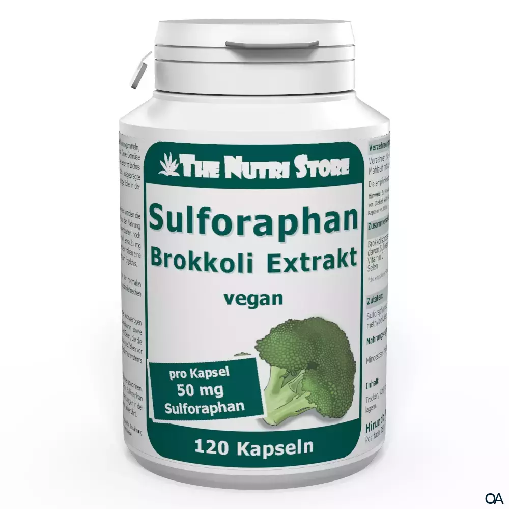 The Nutri Store Sulforaphan Brokkoli Extrakt Kapseln