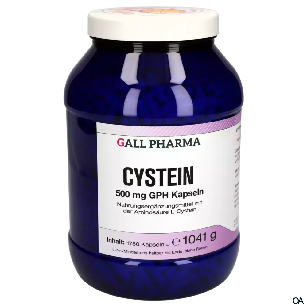 Gall Pharma Cystein 500 mg Kapseln