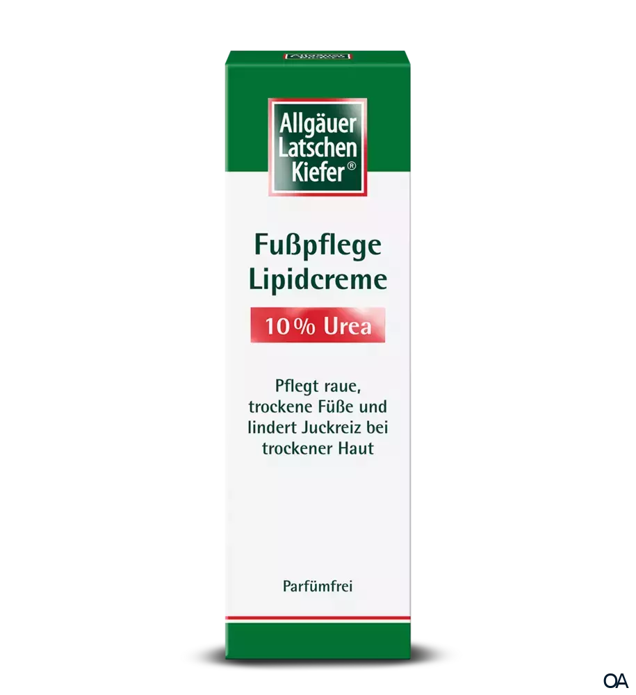 Allgäuer Latschenkiefer® Fußpflege Lipidcreme 10% Urea